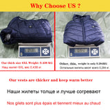 why choose our Heated Vest Men Women Usb Heated Jacket Heating Vest Thermal Clothing Hunting Vest Winter Heating Jacket