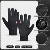 Hot Sale Winter Outdoor Sports Running Glove Warm Touch Screen Gym Fitness Full Finger Gloves For Men Women Knitted Magic Gloves