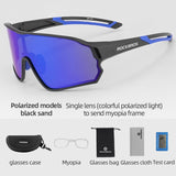 ROCKBROS Photochromic Bike Glasses Bicycle UV400 Sports Sunglasses for Men Women Anti Glare Lightweight Hiking Cycling Glasses