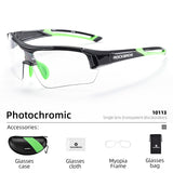 ROCKBROS Photochromic Cycling Glasses Bike Bicycle Glasses Sports Men's Sunglasses MTB Road Cycling Eyewear Protection Goggles