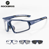 ROCKBROS Photochromic Cycling Glasses Bike Bicycle Glasses Sports Men's Sunglasses MTB Road Cycling Eyewear Protection Goggles