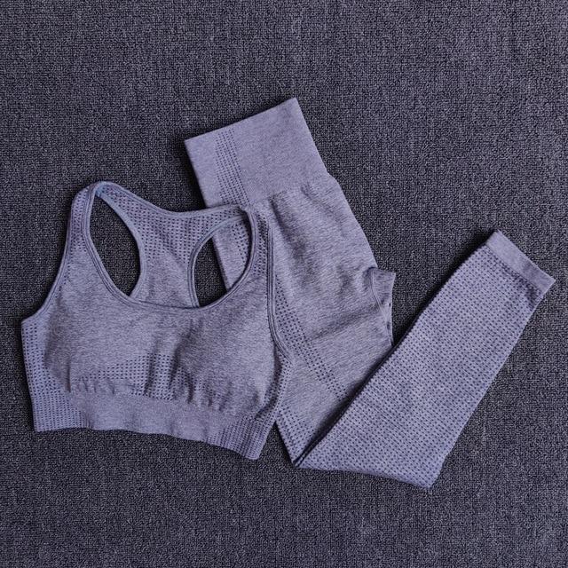 YUSUITGA Yoga Pants for Women Seamless Gym Leggings High Waist Sports  Workout Running Tights(Grey,Small) : : Fashion