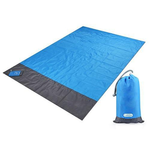 Camping Mat Waterproof Beach Blanket Outdoor Portable Ground Mat Picnic Mat 1.4*2m - Spocamp