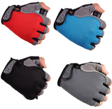 Anti Slip Cycling Gloves Breathable Half Finger Sports Bike Gloves